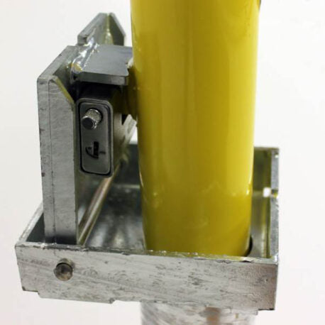 Light Gray Removable Parking Posts - Standard & Security