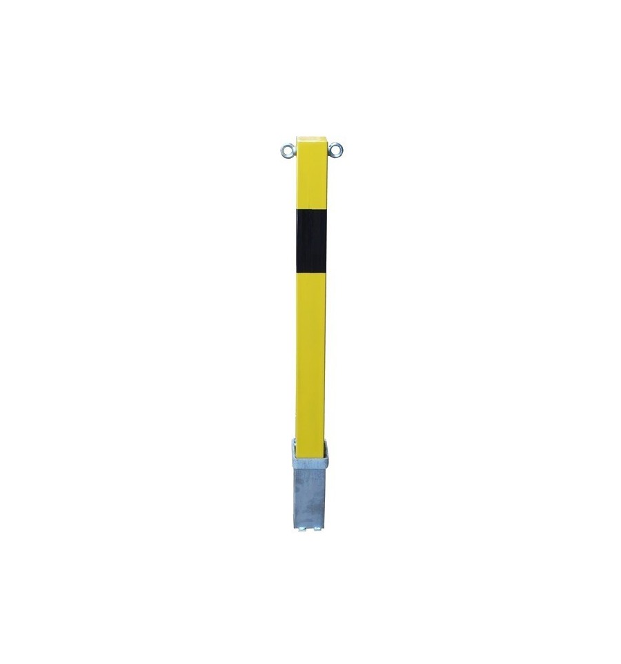 2 x Heavy Duty Removable Security Bollards/Posts & Chain