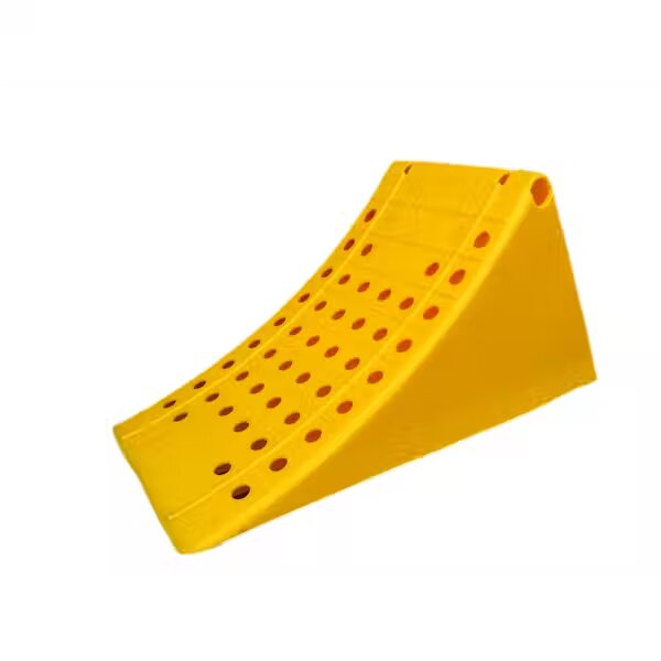 Orange Plastic Wheel Chock