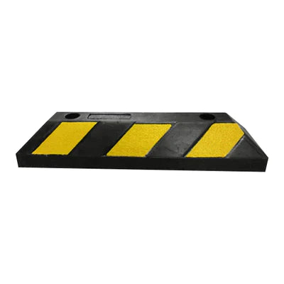 550mm Heavy-Duty Rubber Wheel Stop – Compact Parking Block for Garages, Driveways & Car Parks