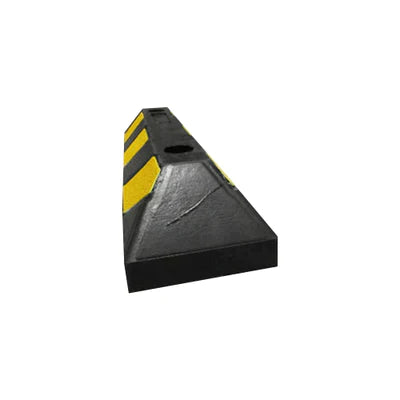 550mm Heavy-Duty Rubber Wheel Stop – Compact Parking Block for Garages, Driveways & Car Parks