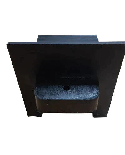 Heavy-Duty Rubber Truck Wheel Chock – Anti-Slip Tyre Wedge with Grip Handle for HGVs, Trailers & Vans