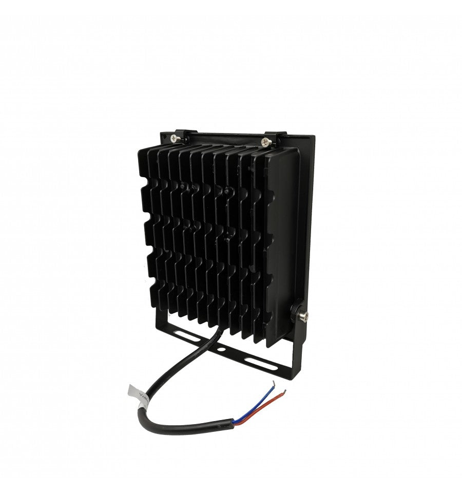 Black Flood Light Long Range Wireless Driveway Metal Detecting Alarm with Outdoor & Indoor Receiver