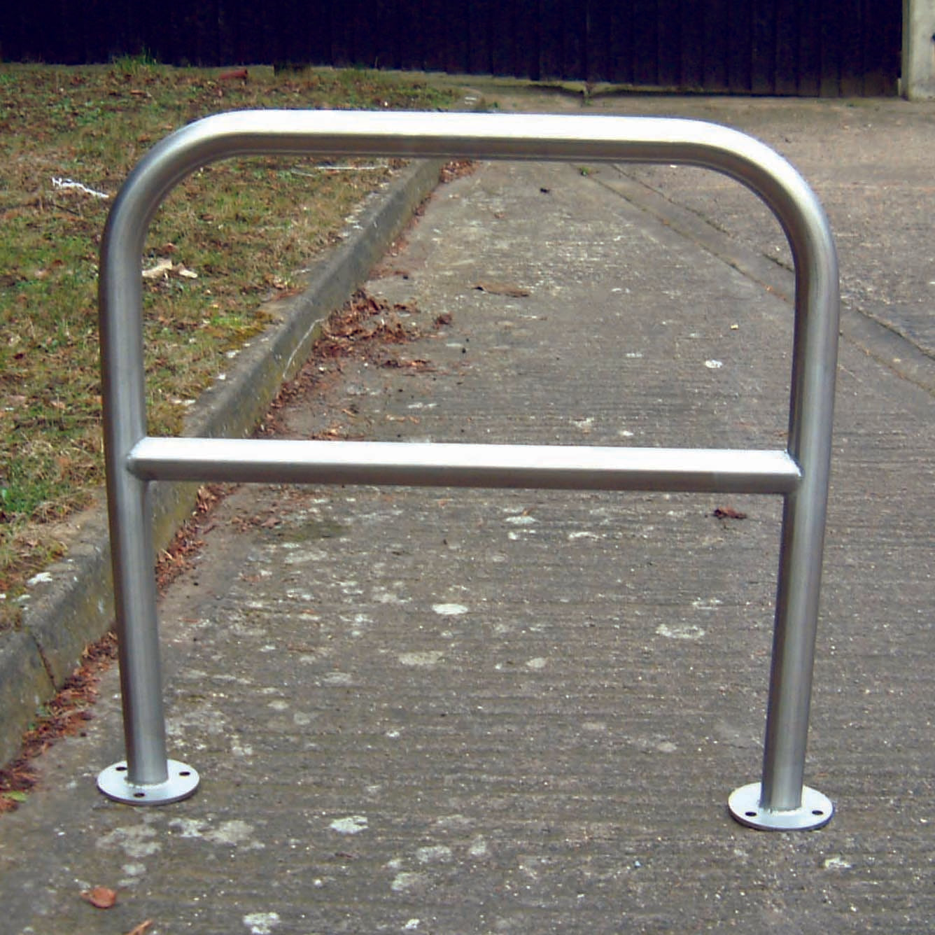 BiltHaus Cycle Stand – 48mm Ø | Secure 2-Bike Rack | Galvanised or Stainless Steel | Ragged or Flanged Fixing Options