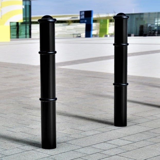 Premium 1000mm Ornamental Steel Bollard – Anti-Ram Security Post for Driveways & Commercial Premises