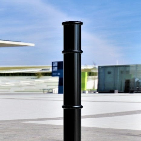 Vistashield Steel Bollard – 900mm | Elegant Anti-Ram Security Post for Driveways, Shops & Public Spaces