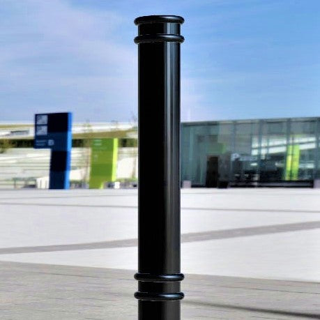 Elanora Accents Steel Bollard – 900mm Above Ground | Decorative Anti-Ram Barrier for Urban Safety & Property Protection