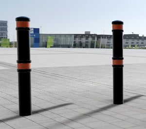 900mm MetraGuard Steel Bollard – | Decorative Anti-Ram Barrier for Urban & Commercial Security