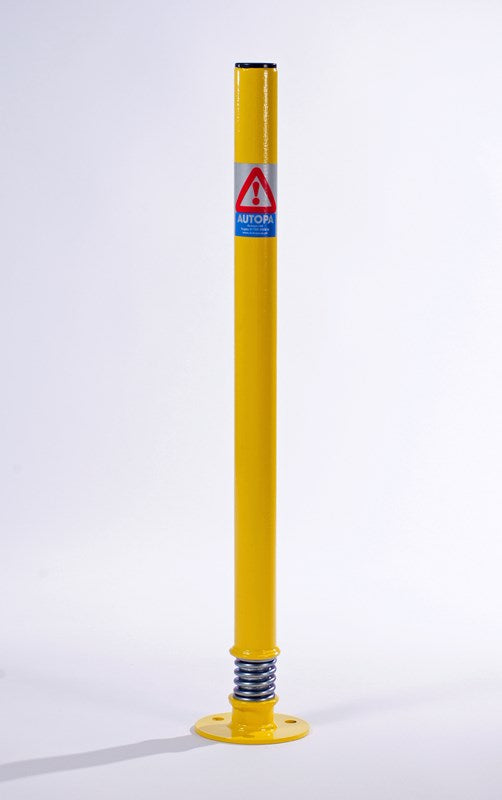 Lavender Steel Sprung Boundary Post