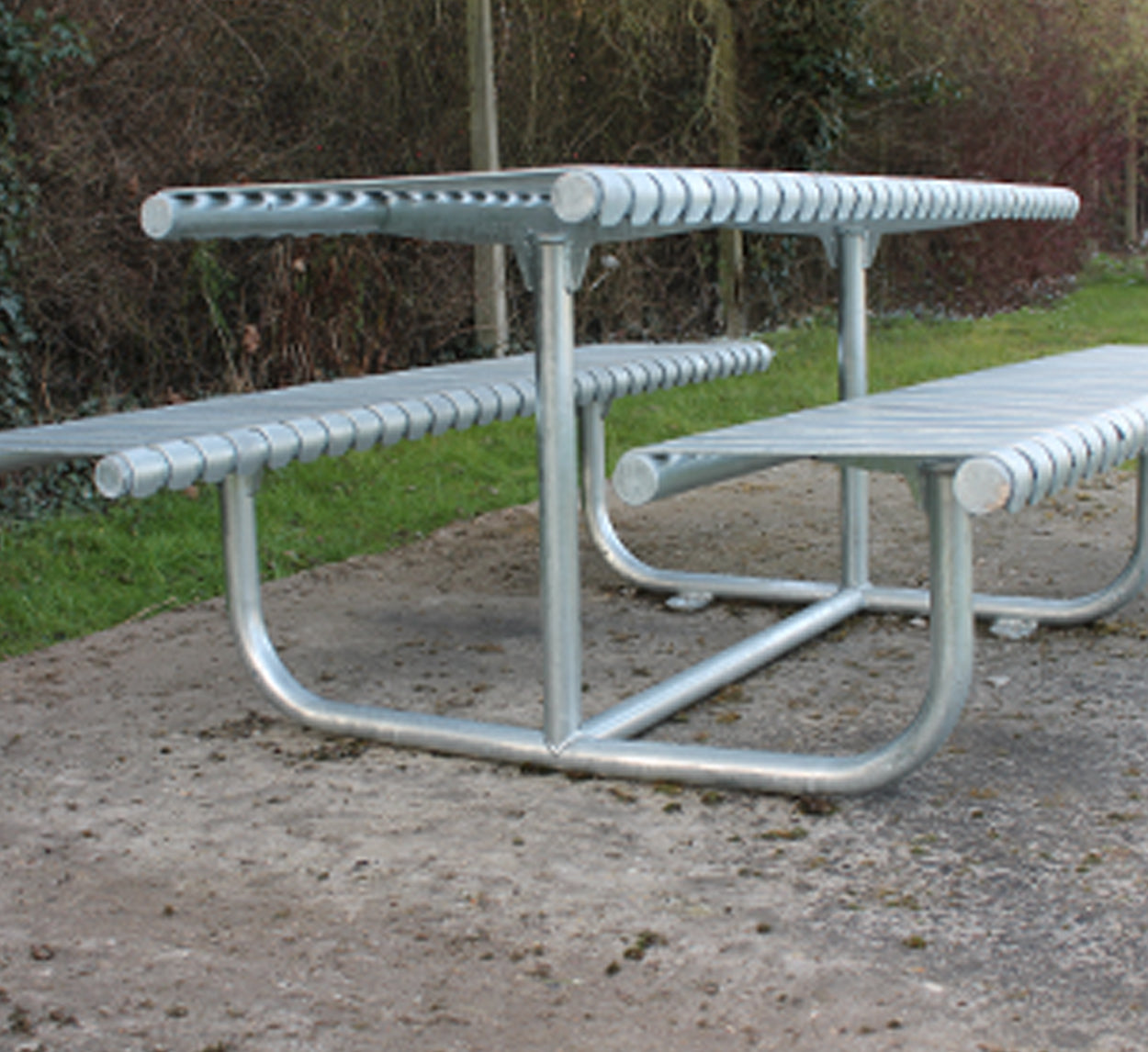 1750mm Duraforgix Heavy-Duty Steel Picnic Table – Ideal for Schools, Parks & Public Spaces