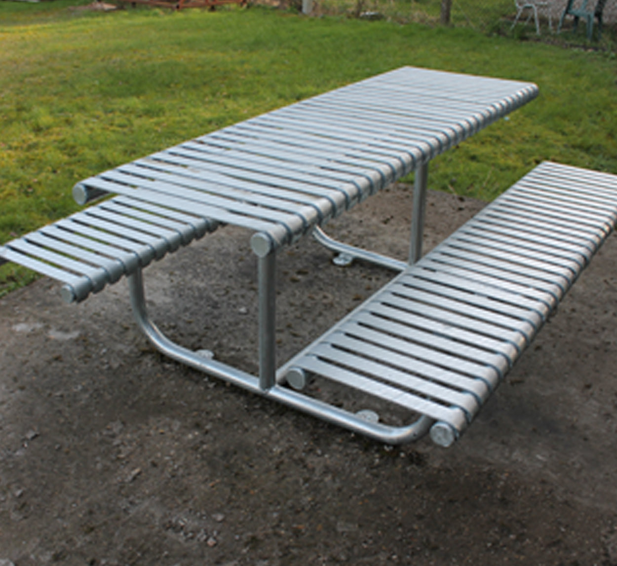 1750mm Duraforgix Heavy-Duty Steel Picnic Table – Ideal for Schools, Parks & Public Spaces