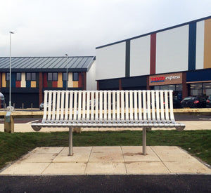 Duraforgix Steel Seat – 1750mm, Durable Public Seating for Schools, Parks & Centres