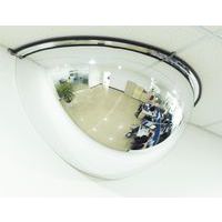 Light Gray Hemispherical Internal Security Mirrors