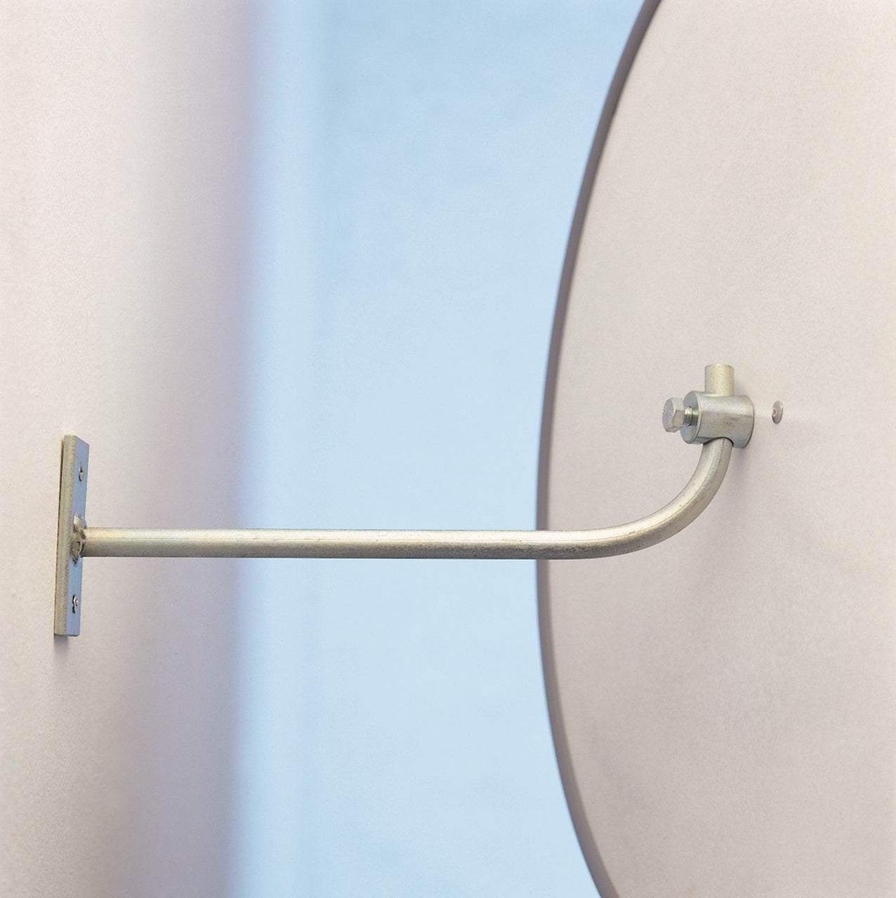 Light Gray Acrylic Convex Mirror For Indoor & Outdoor Use