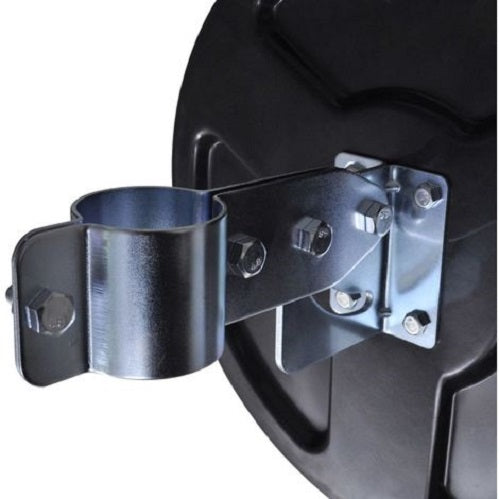 Dark Slate Gray Outdoor Traffic Convex Plastic Mirror Black - 30 cm