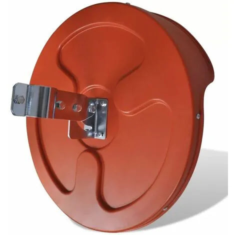 Sienna Plastic Outdoor Traffic Convex Mirror - Orange