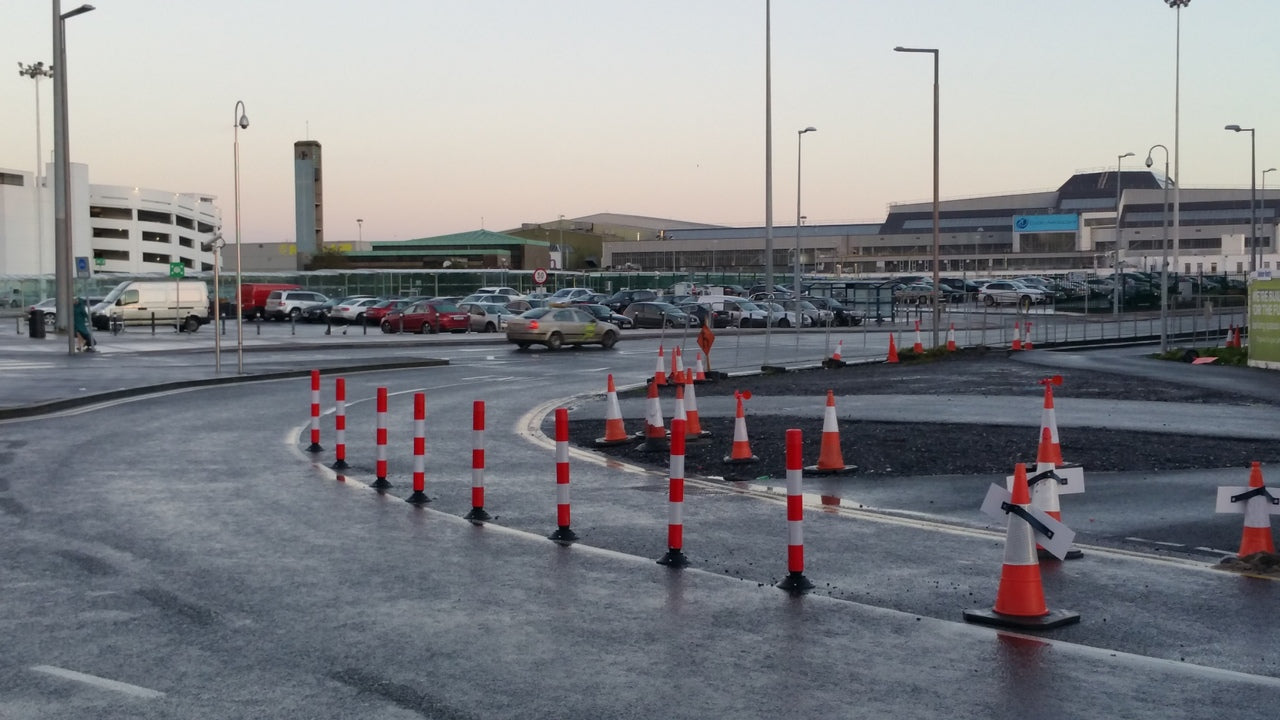 Dim Gray Self Righting Flexible Post - Off Highway