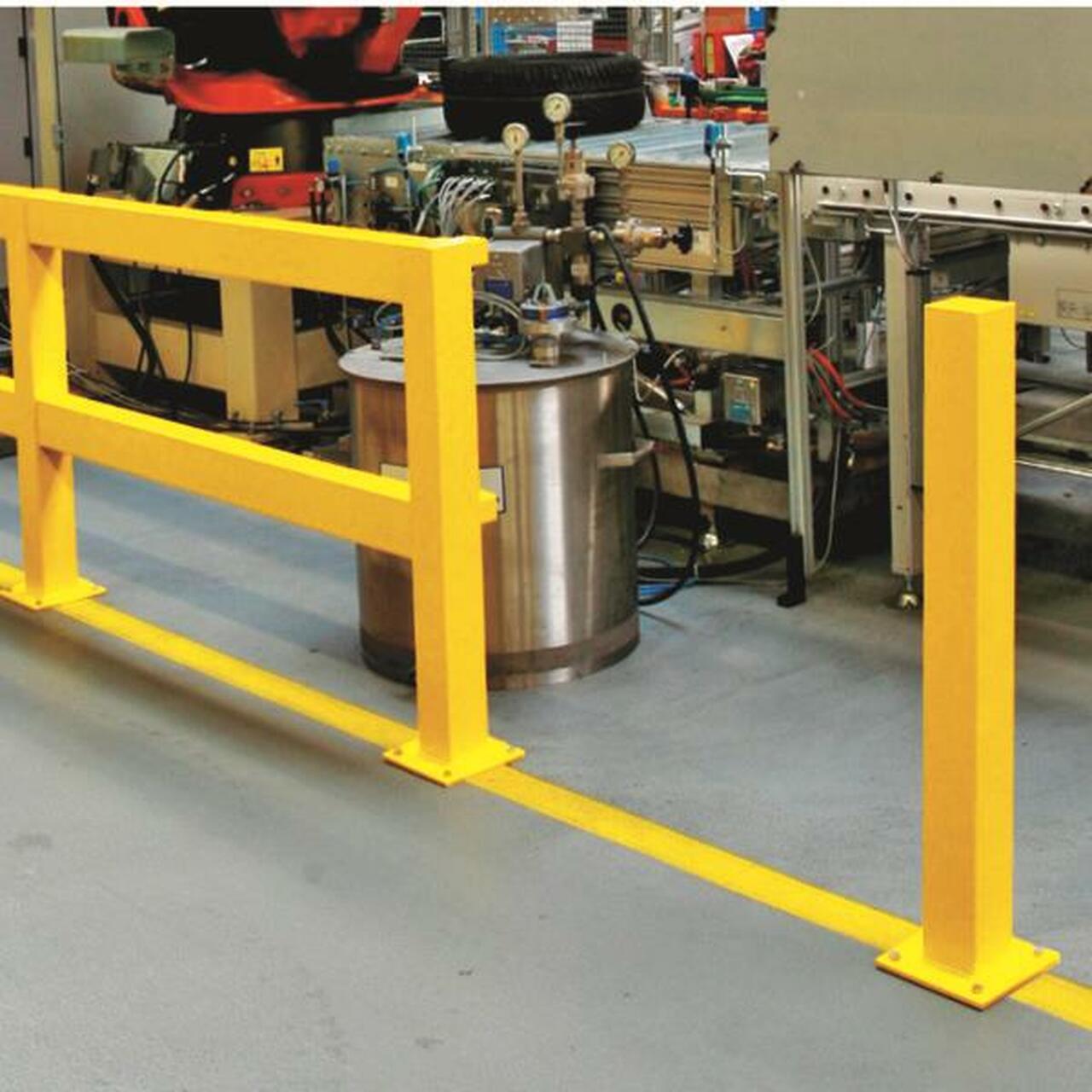 Light Slate Gray Ultra-High Impact Protection Bollard