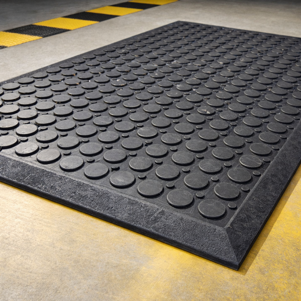 Heavy Duty Matting – 1200mm x 800mm – Non-Slip & Durable – Machinery & Pedestrian Use