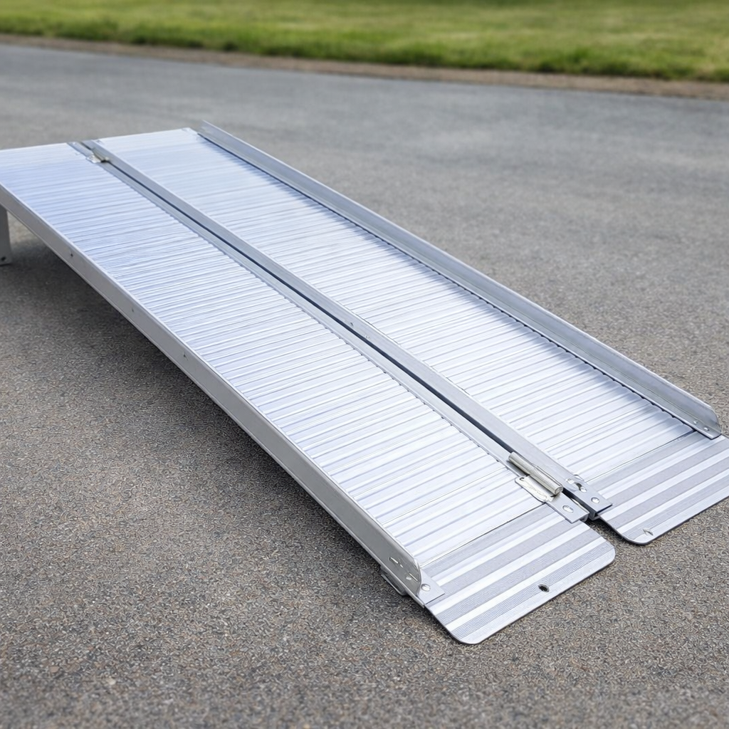 Folding Suitcase Ramp – 7ft Long – 275kg Capacity – Wheelchair & Scooter Access