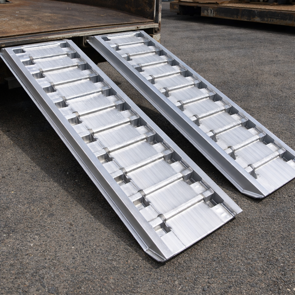 Loading Ramps – 1000mm x 450mm – 50,000kg Capacity – Industrial Use