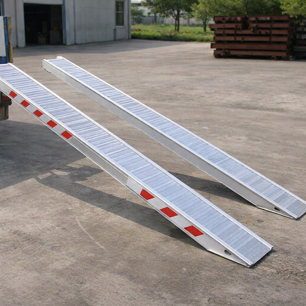 Aluminium Loading Ramps – 2500mm x 550mm – 18000kg Capacity – Industrial Use