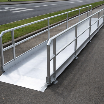 Pedestrian Ramps – 5790mm Long, 1000mm Wide – Handrails – Public & Private Use
