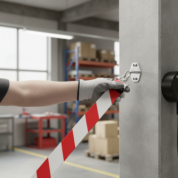 Premium Wall Mount Barrier Reel Belt - Durable and High-Performance Safety Solution for Crowd Control and Event Management