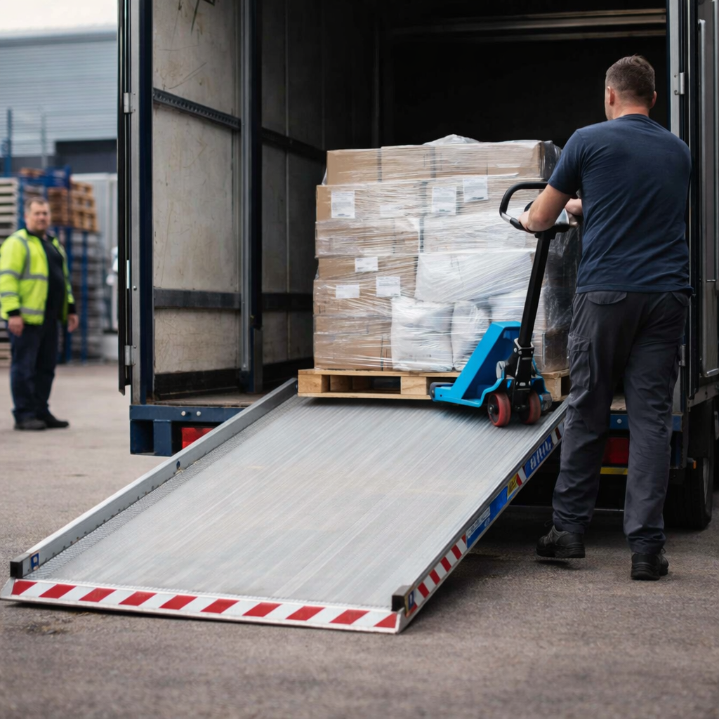 Pallet Truck Ramp – 2400mm x 1000mm – 1000kg Capacity – Commercial Use