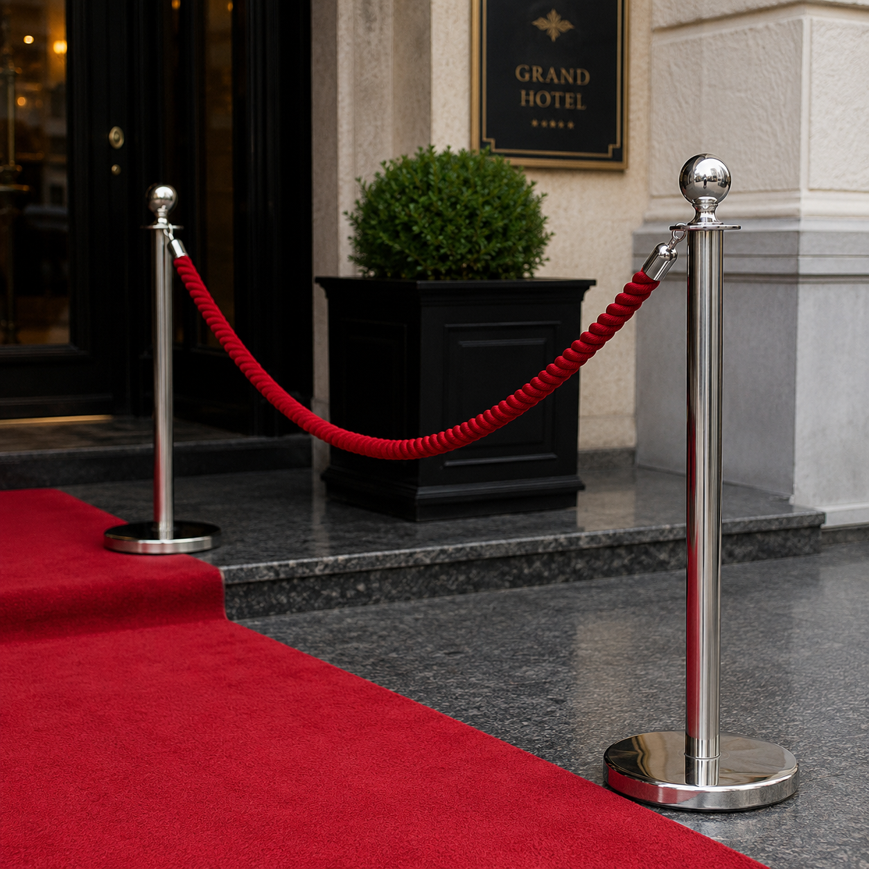 Premium Polypropylene Barrier Rope with Snap Ends for Event Management