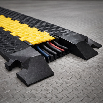End Ramp – 125mm Length – Fire Resistant & Indoor/Outdoor – Cable Protectors