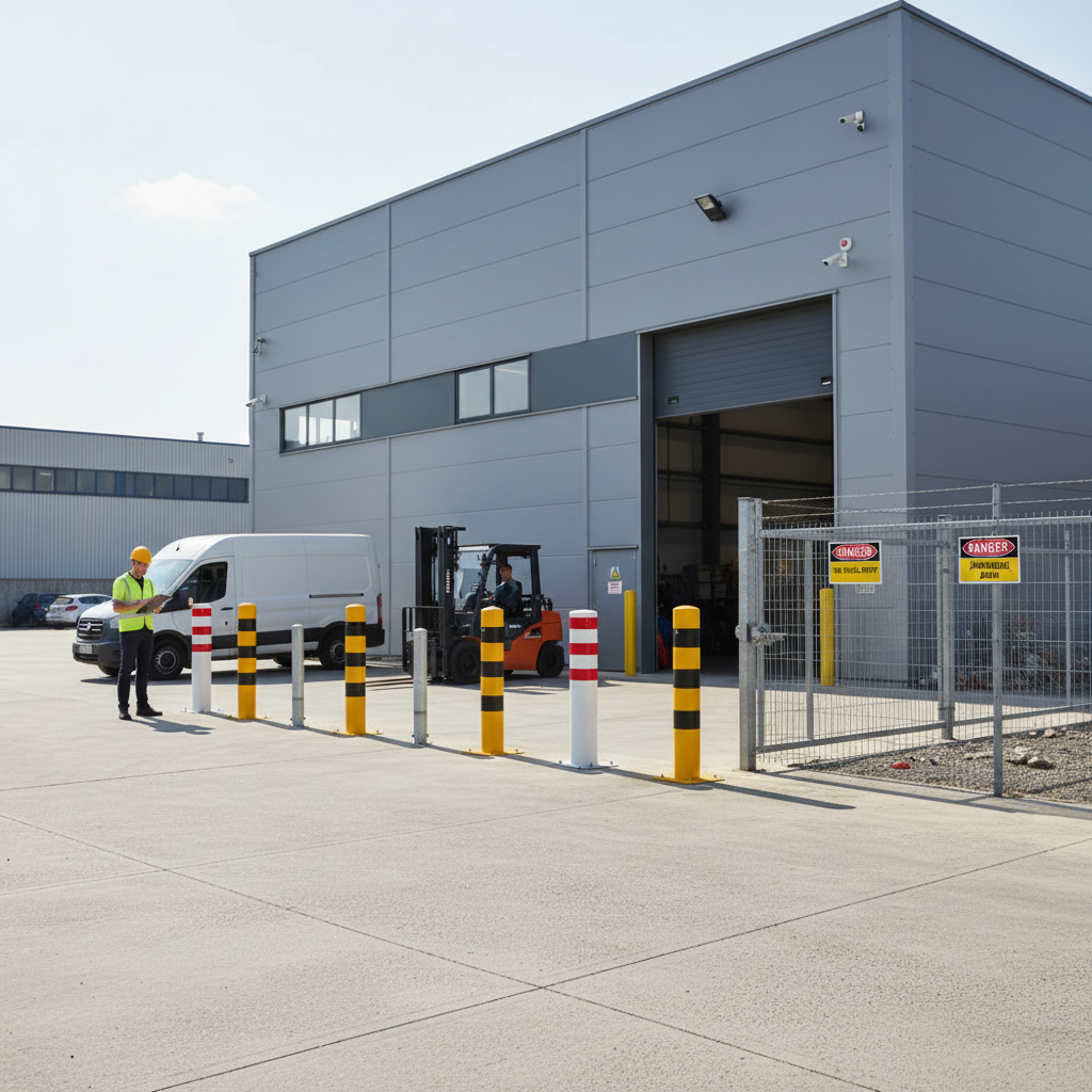 Premium Heavy Duty Steel Bollards Ø152mm - Ø323mm for Maximum Impact Resistance and Security in High-Risk Areas