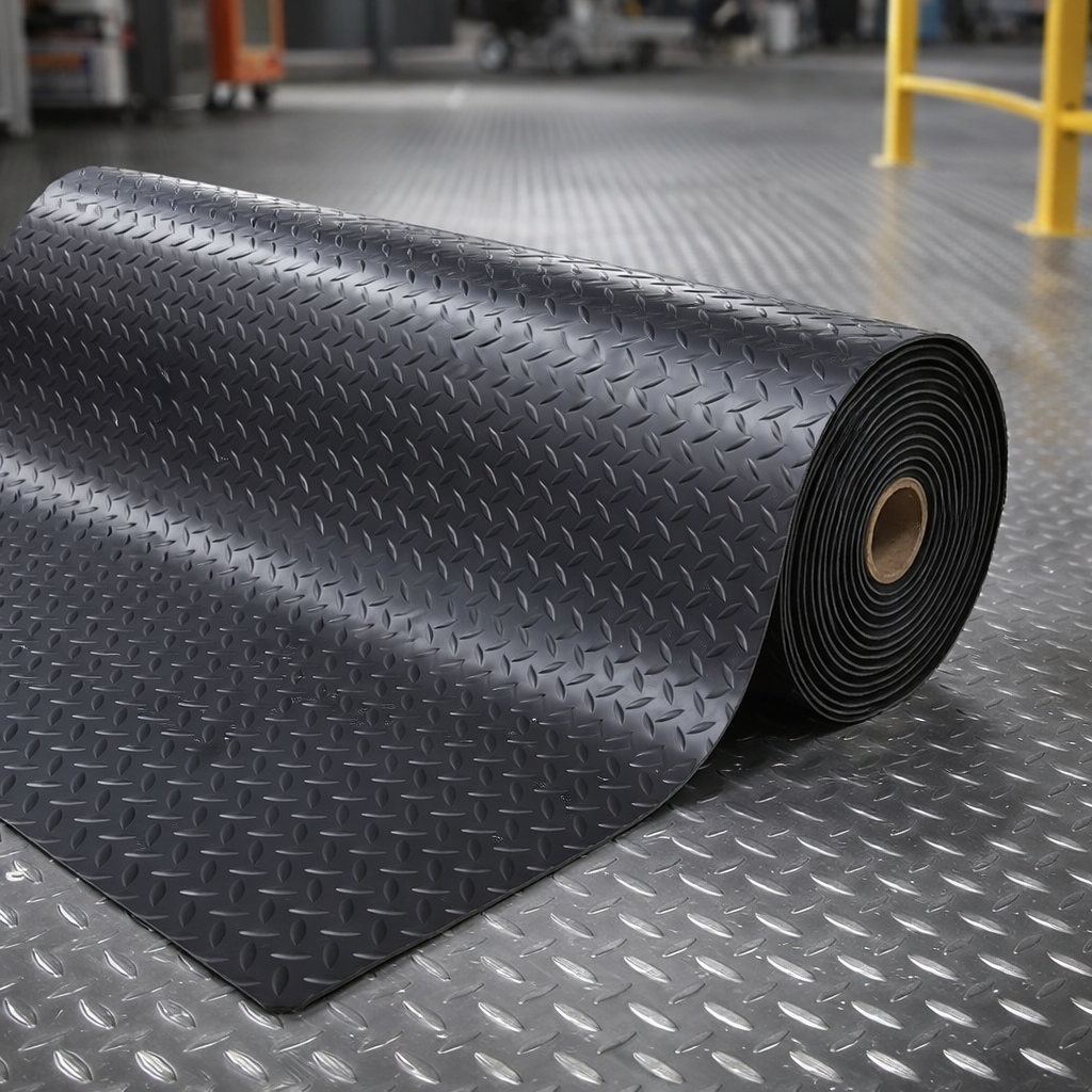 Anti-Fatigue Mat – Black – 14mm Thick – Industrial Use