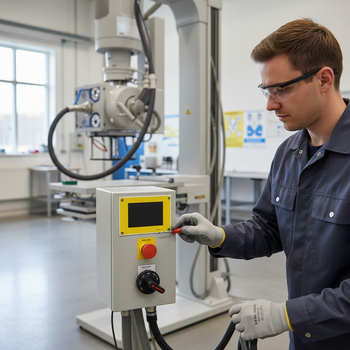 Premium Warning Sign for Main Switch of X-Ray Equipment - Multiple Materials and Sizes for Professional Safety Marking