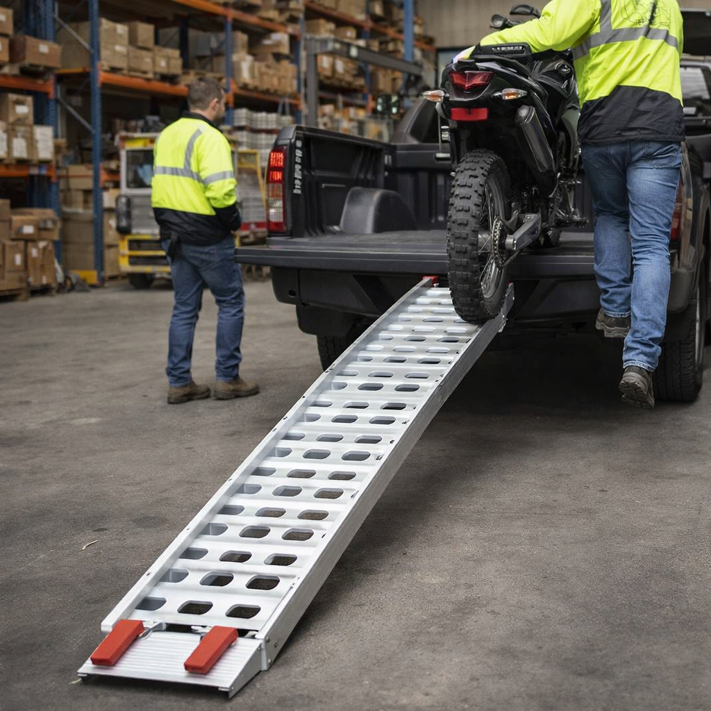 Motorcycle Loading Ramp – 2200mm x 230mm – Heavy Duty – Commercial