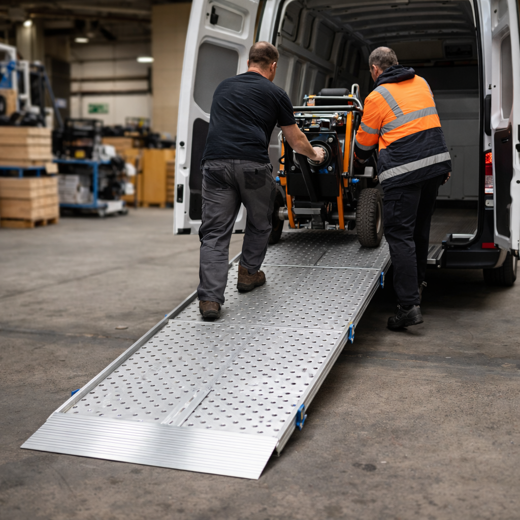 Folding Van Ramp – 900mm Wide – Heavy Duty – Commercial Use