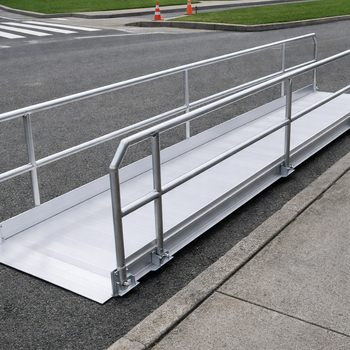 Pedestrian Ramps with Handrails – 4790mm Long x 1000mm Wide – Heavy Duty – Public & Private Use