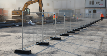 Premium Temporary Fence Complete Package - 30 Fence Panels, 105m Coverage, Ideal for Construction Sites