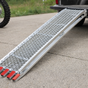 Mesh Motorbike Ramp – 2260mm x 285mm – 340kg Capacity – Outdoor Use