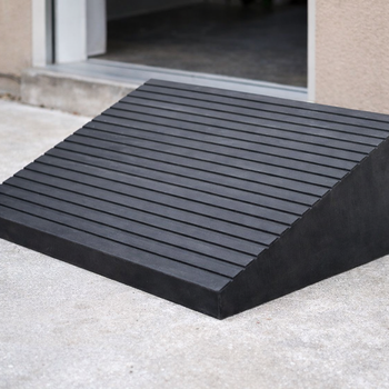 Rubber Threshold Ramp – 114mm to 203mm High – Heavy Duty – Wheelchair & Mobility Scooter Access