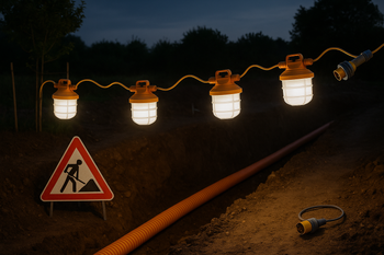 110V Industrial-Grade LED Festoon String Lights – IP67 Rated | 5 or 10 Lamps | Samsung LEDs