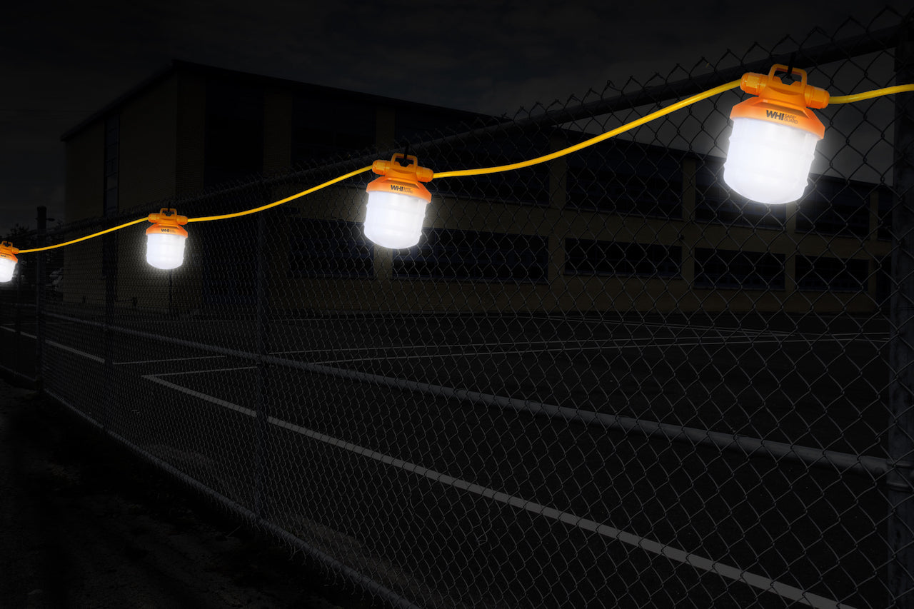110V Industrial-Grade LED Festoon String Lights 3