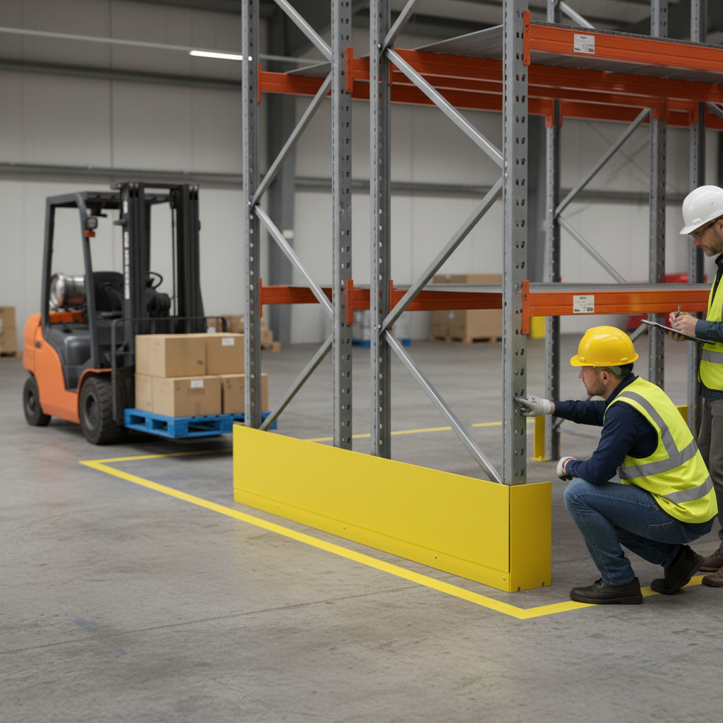 Professional Heavy Duty Under Run Guard Rail Protector with High Visibility Finish for Impact Protection | Barriers Co