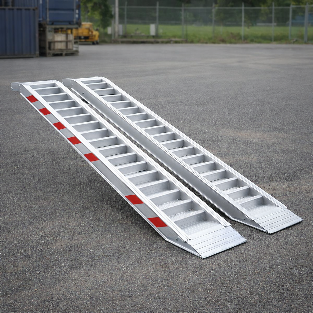 Aluminium Loading Ramps – 4000mm x 400mm – 4155kg – Plant & Digger Use
