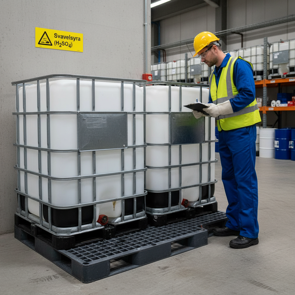 Premium Warning Sign for Sulfuric Acid - Durable Materials with Easy Mounting Options and Multiple Sizes Available