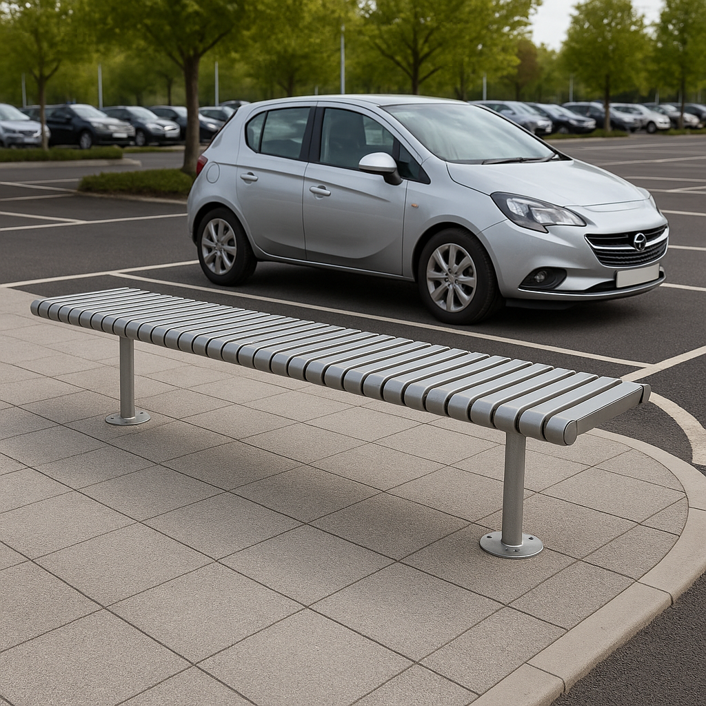 1750mm Duraforgix Steel Bench – Heavy-Duty Outdoor Seating for Schools, Parks & Commercial Spaces 1