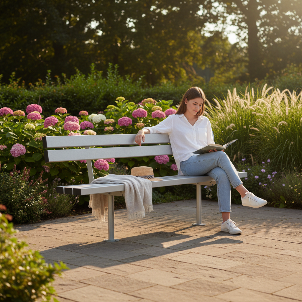 Premium Heavy Duty Bench Seat 1.8m - Traditional Design for High Traffic Areas - High-Quality Professional... | Barriers Co