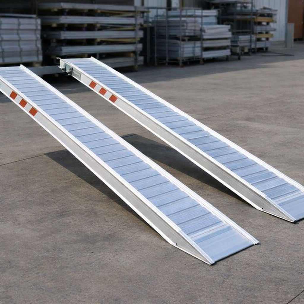 Aluminium Loading Ramps – 5000x360mm – 1070kg Capacity – Vehicle & Plant Use