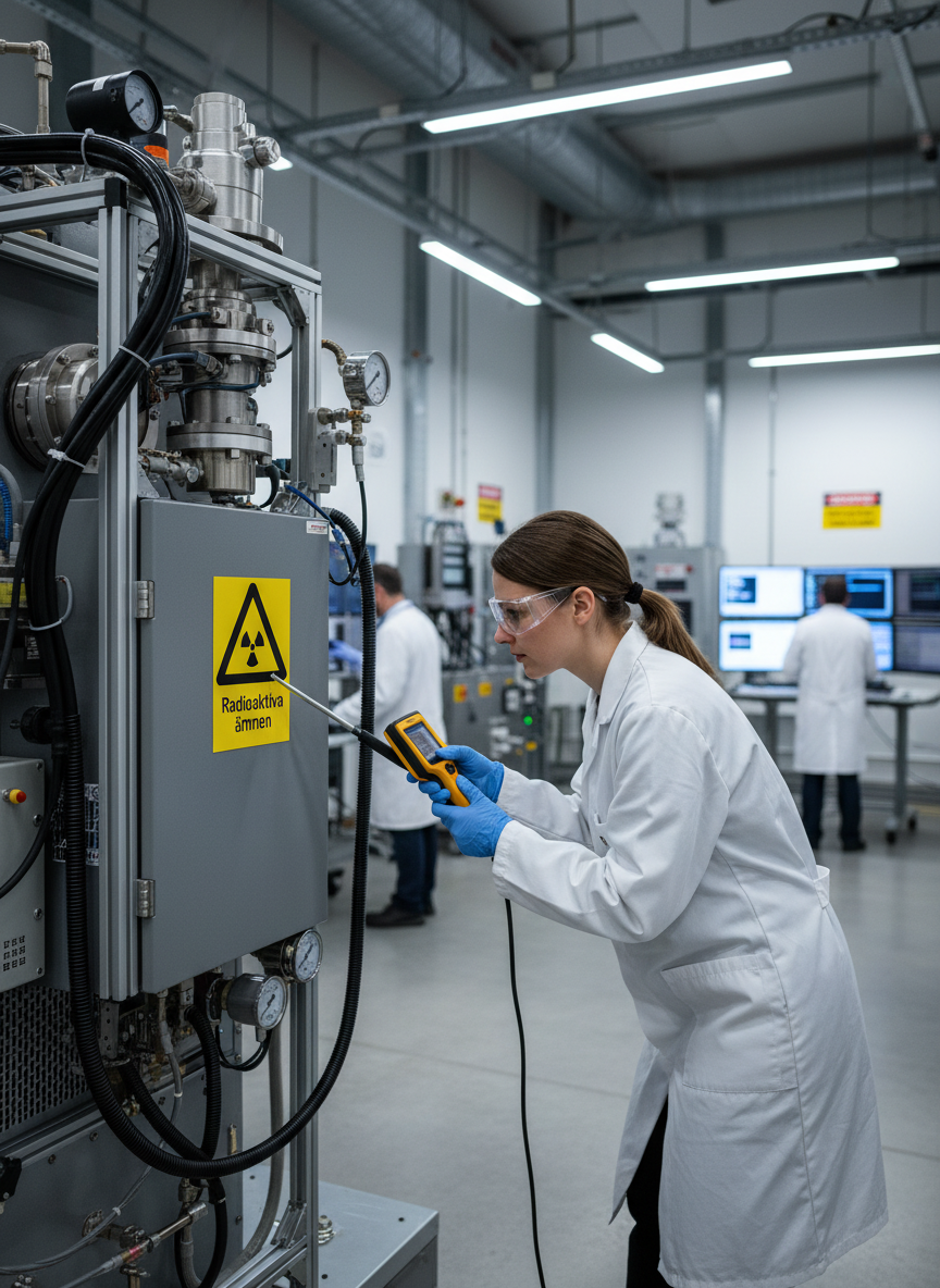 Premium Warning Sign for Radiation - Multiple Mounting Options and Sizes for Safety Awareness