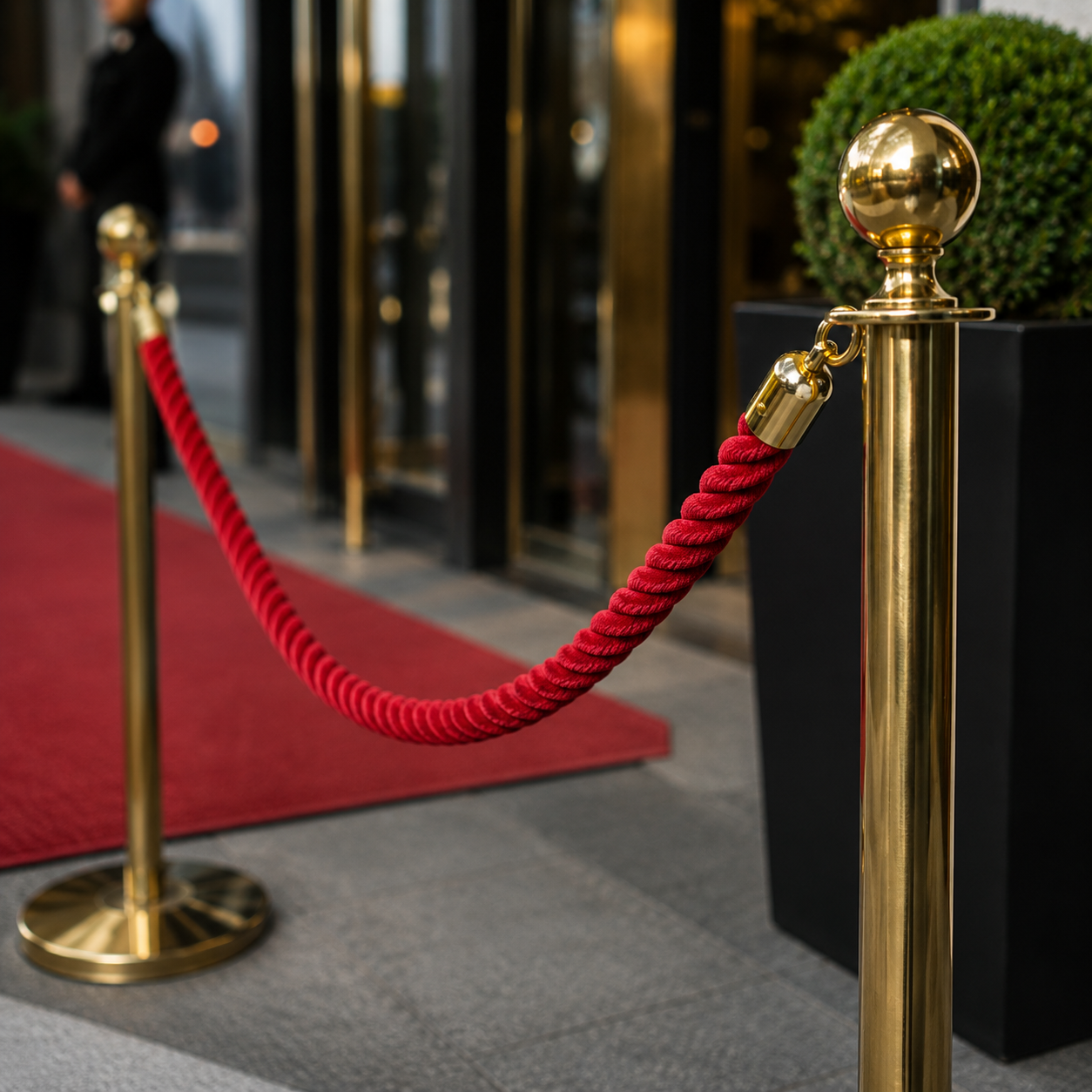 Premium Polypropylene Barrier Rope with Snap Ends for Event Management